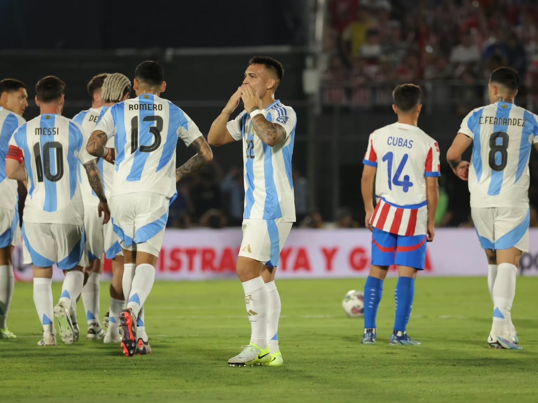 包含美国翻盘阿根廷，萨拉赫三分雨点燃全场的词条